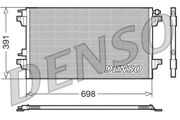 Skraplacz, klimatyzacja DENSO DCN23015