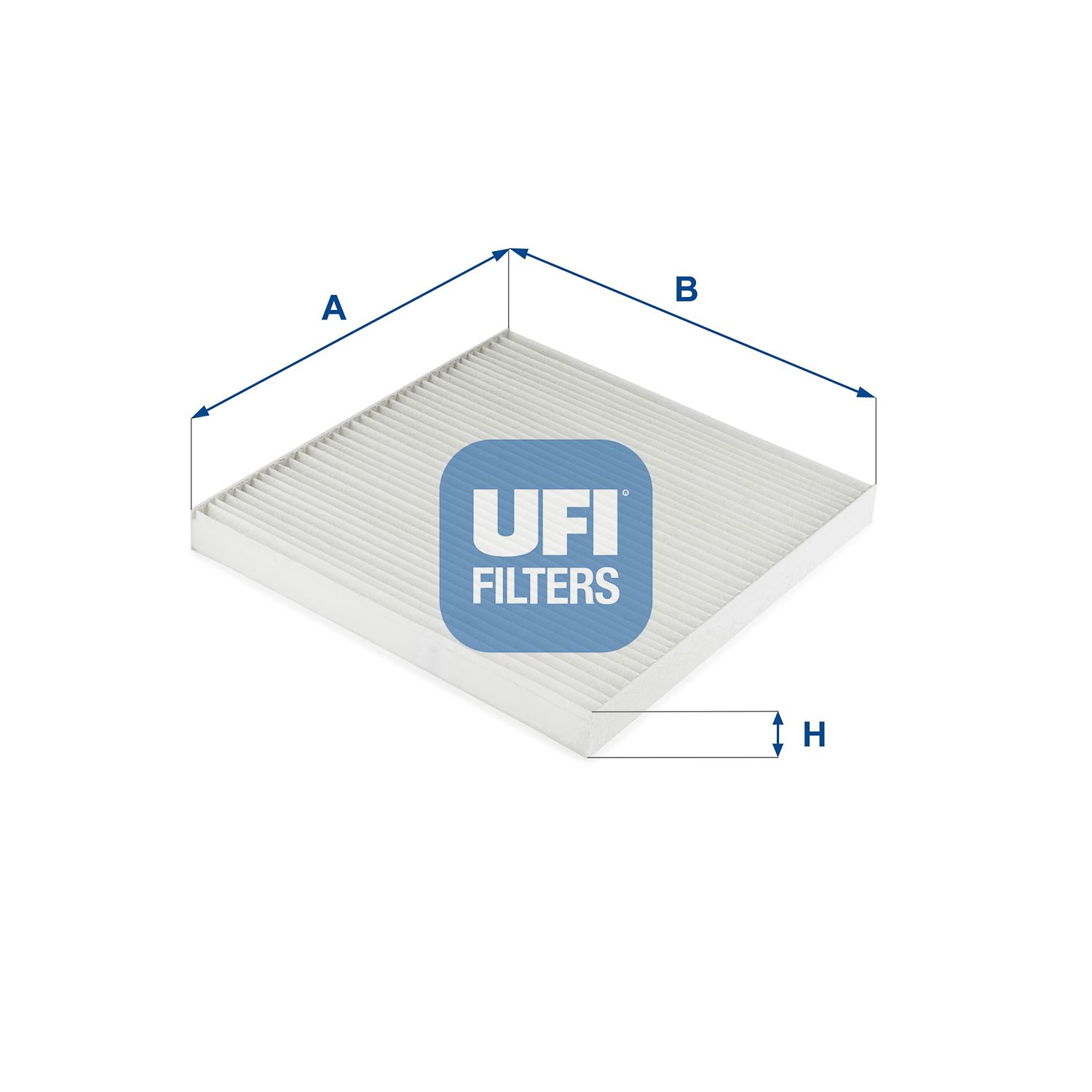 Filtr, wentylacja przestrzeni pasażerskiej UFI 53.327.00