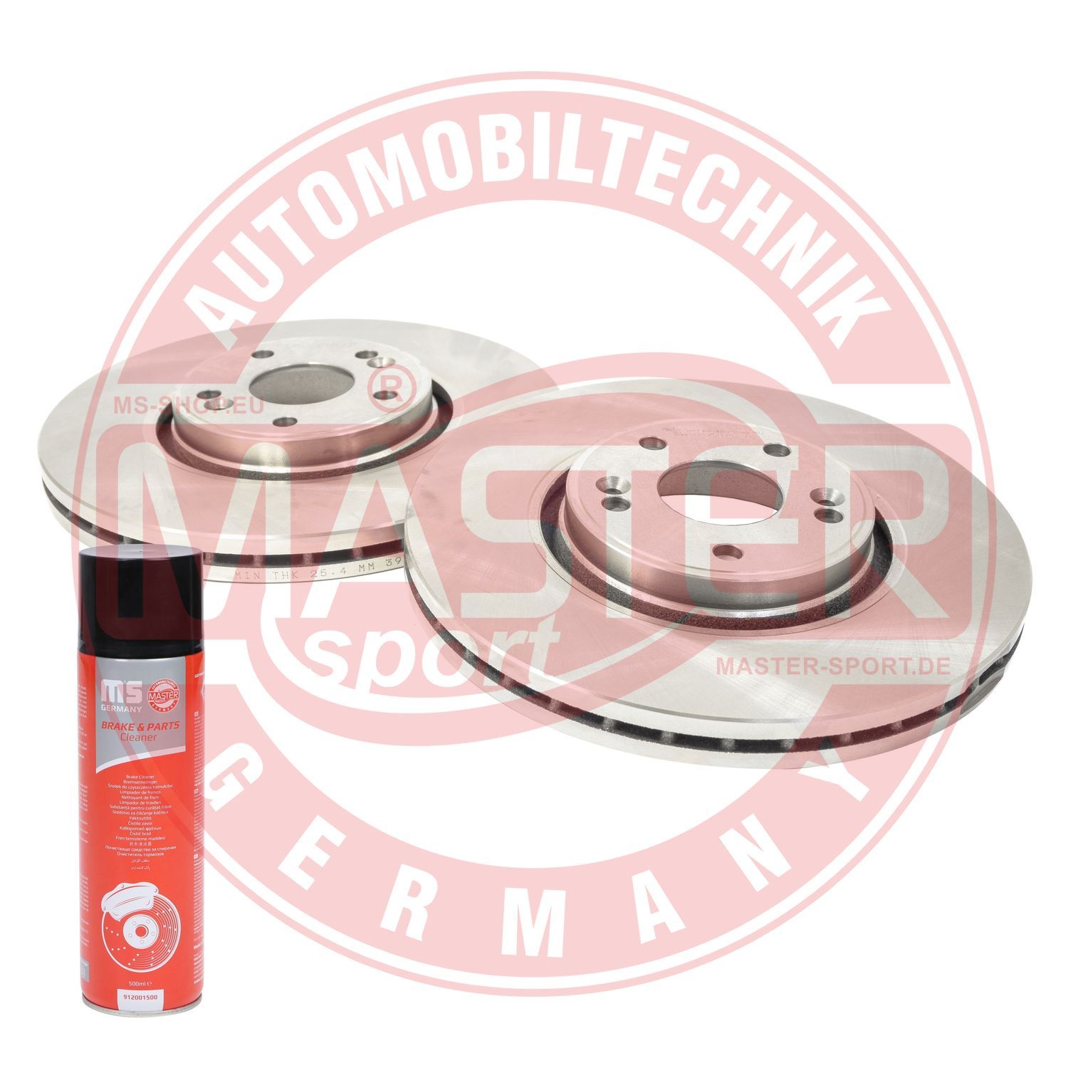 Tarcza hamulcowa MASTER-SPORT GERMANY 24012801821-SET-MSP