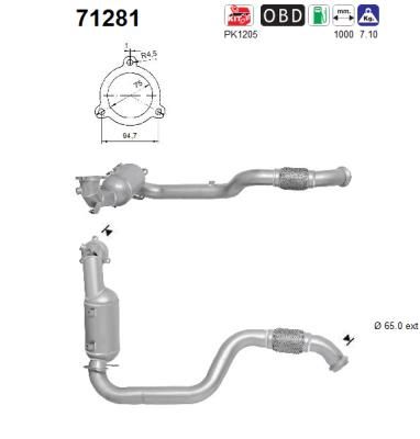 Katalizator AS 71281