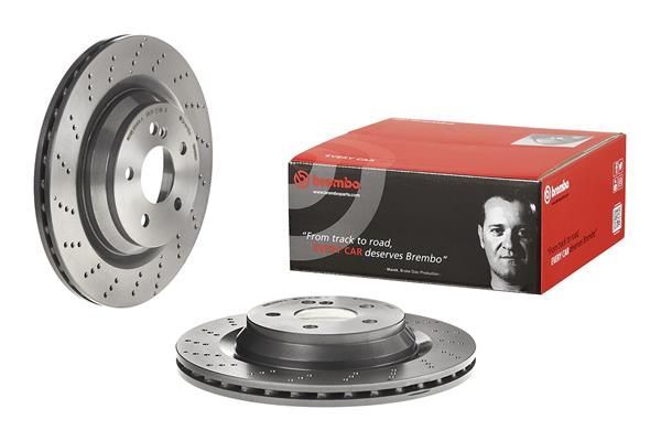 Disc frana BREMBO PRIME LINE - UV Coated 09.A818.21