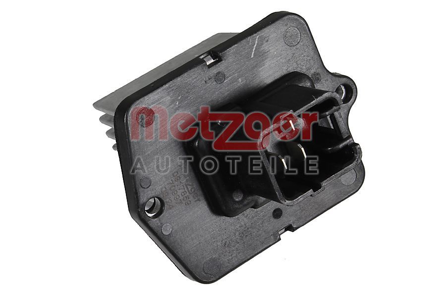 Opornik, wentylator wewnętrzny METZGER AUTOTEILE 0917859