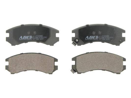 set placute frana,frana disc ABE C11035ABE