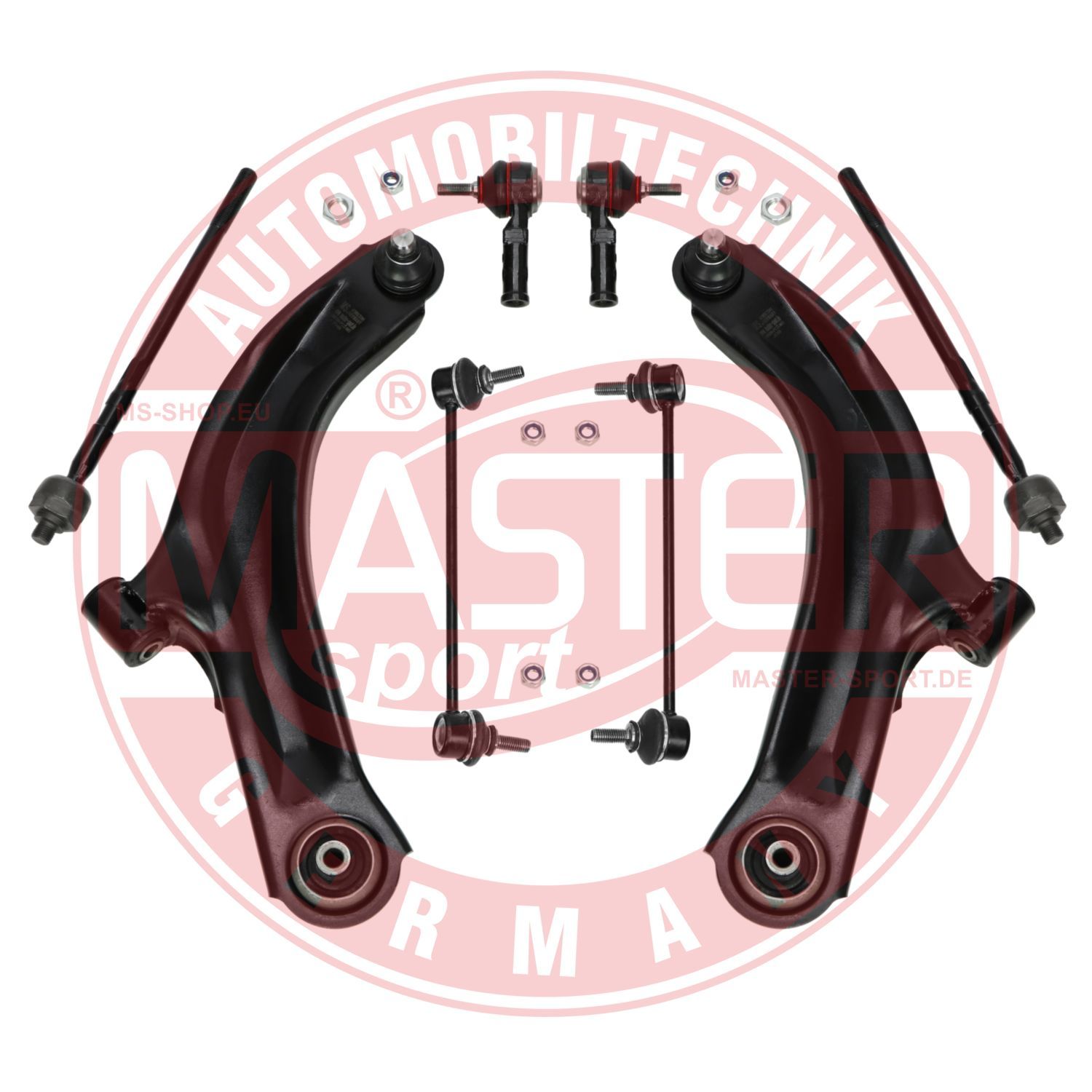 E-shop Sada ramien nápravy zavesenia kolies MASTER-SPORT GERMANY 37060-KIT-MS