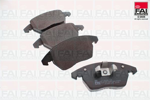 Zestaw klocków hamulcowych, hamulce tarczowe FAI AUTOPARTS BP490