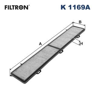 Filtr, vzduch v interiéru FILTRON K 1169A