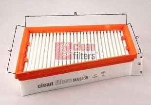 Vzduchový filtr CLEAN FILTERS MA3456