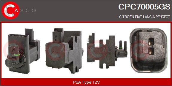 E-shop Menič tlaku, Riadenie výfukových plynov CASCO CPC70005GS