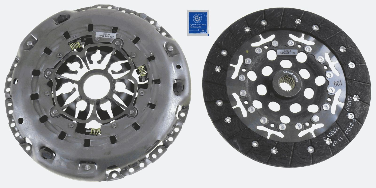 Zestaw sprzęgieł SACHS 3000 951 172
