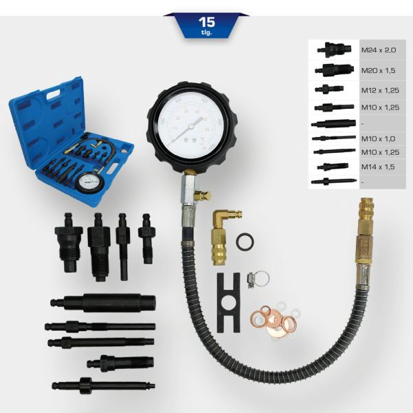 Set de verificare presiune de compresiune KS TOOLS BT581050