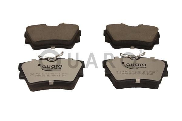 Sada brzdových platničiek kotúčovej brzdy QUARO QP3612C