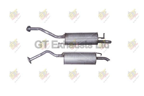 GT Exhausts - Rear Silencer
