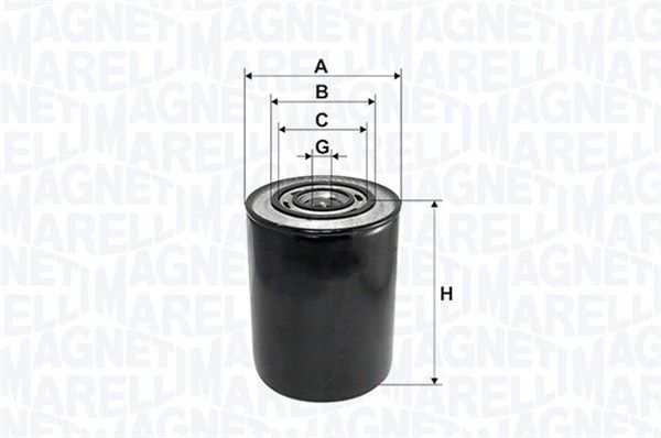 Olejový filter MAGNETI MARELLI 153071760101