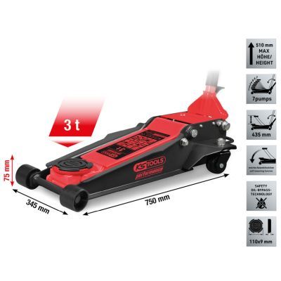 Cric hidraulic KS TOOLS 160.1020