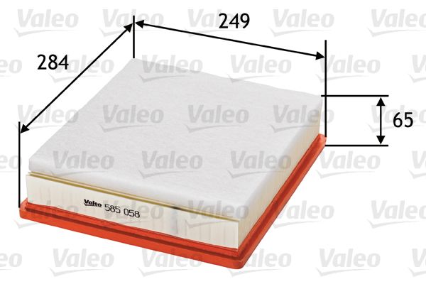 Vzduchový filter VALEO 585058