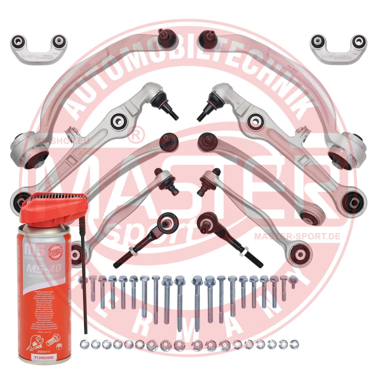 E-shop Sada ramien nápravy zavesenia kolies MASTER-SPORT GERMANY 36809-SET-MSP