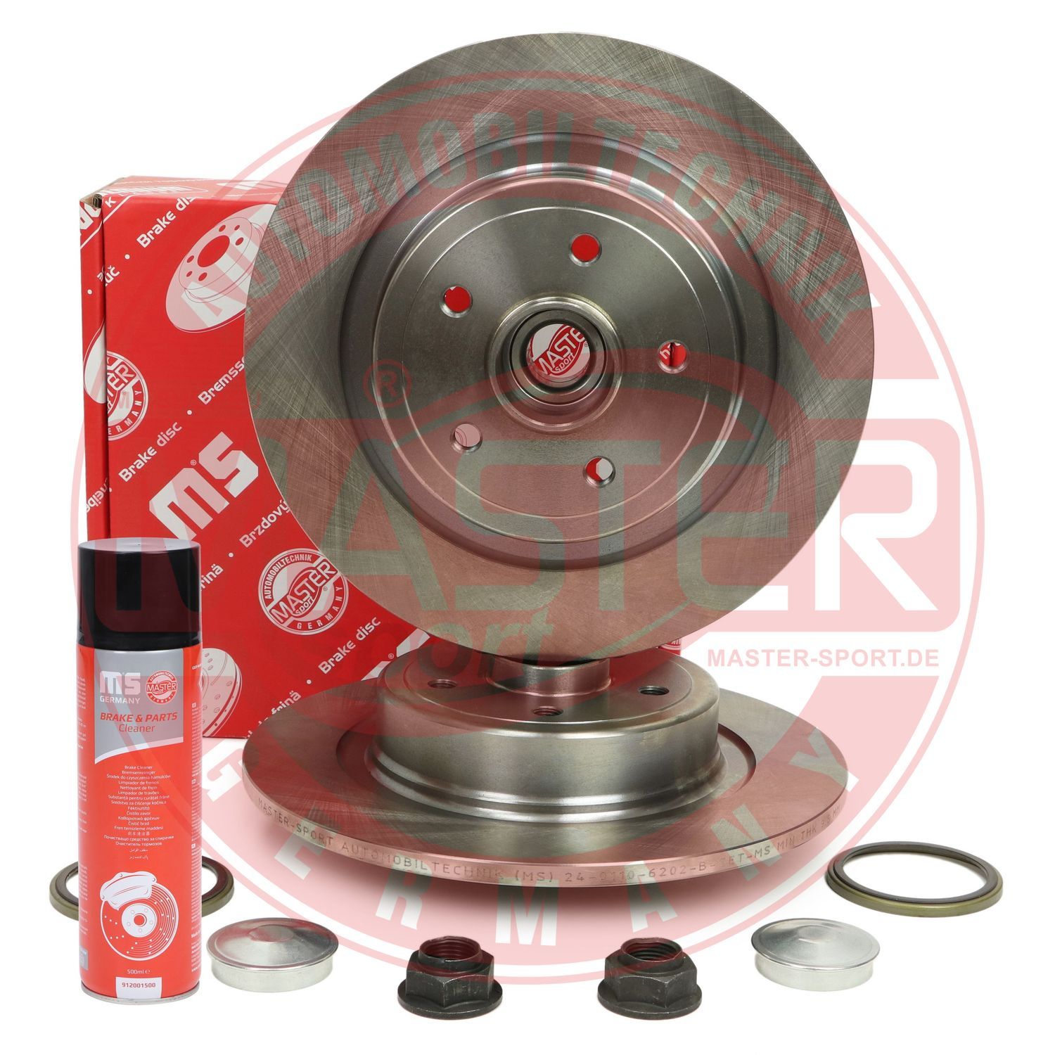 Tarcza hamulcowa MASTER-SPORT GERMANY 2401106202B-SET-MSP
