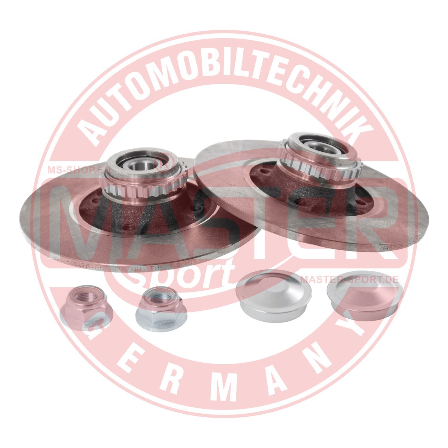 Tarcza hamulcowa MASTER-SPORT GERMANY 2401080109B-SET-MS