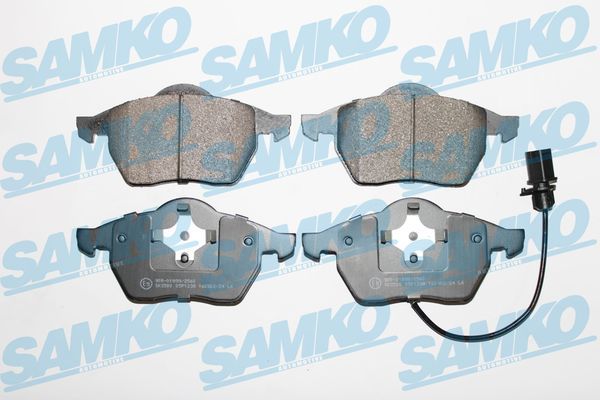 Sada brzdových destiček, kotoučová brzda SAMKO 5SP1238