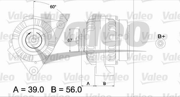 Alternator VALEO 437191