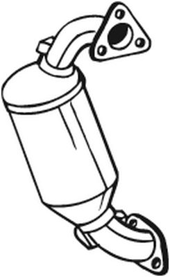 Katalizator KLOKKERHOLM 250510W010