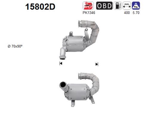 Katalizator AS 15802D