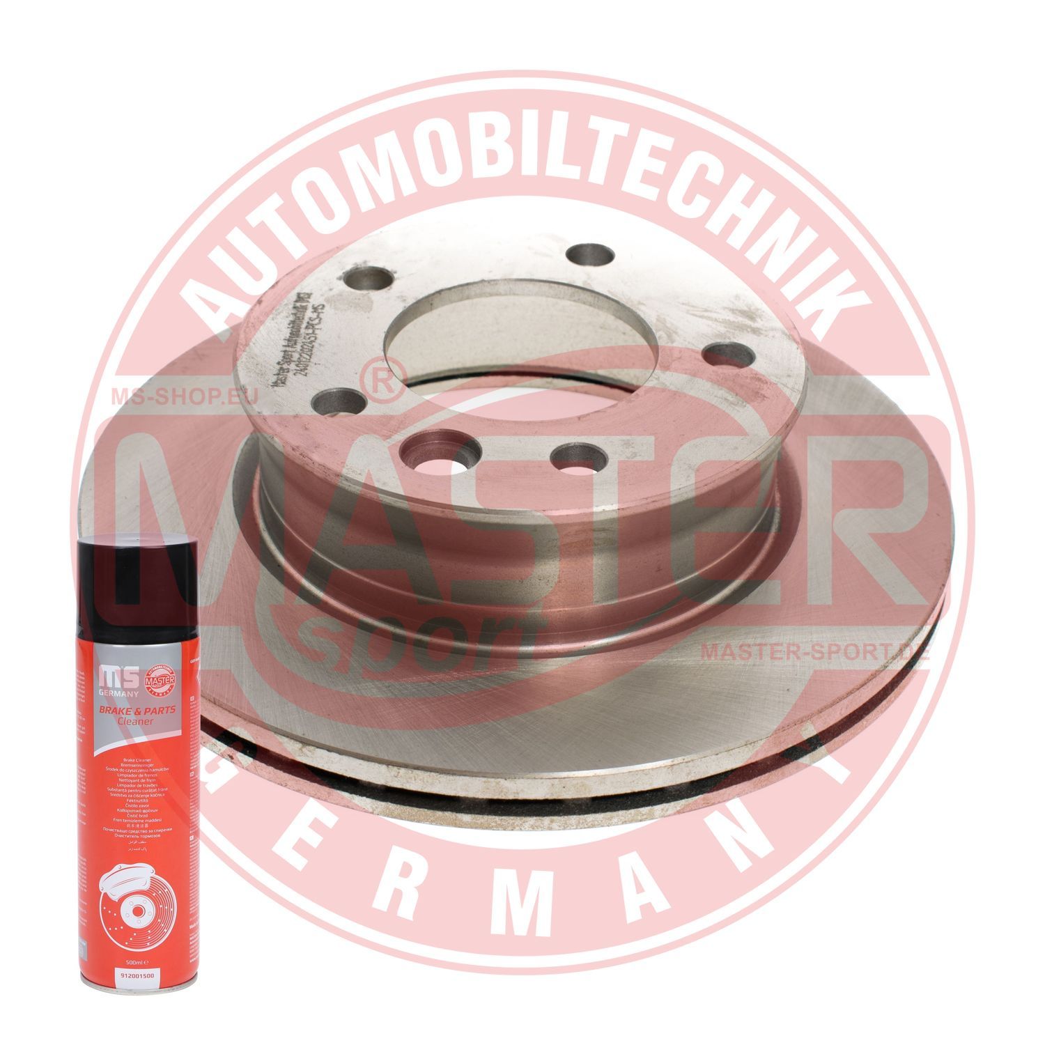 Tarcza hamulcowa MASTER-SPORT GERMANY 24012202451-PCS-MSP