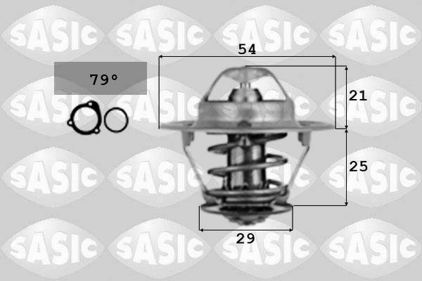 Termostat, środek chłodzący SASIC 4000366