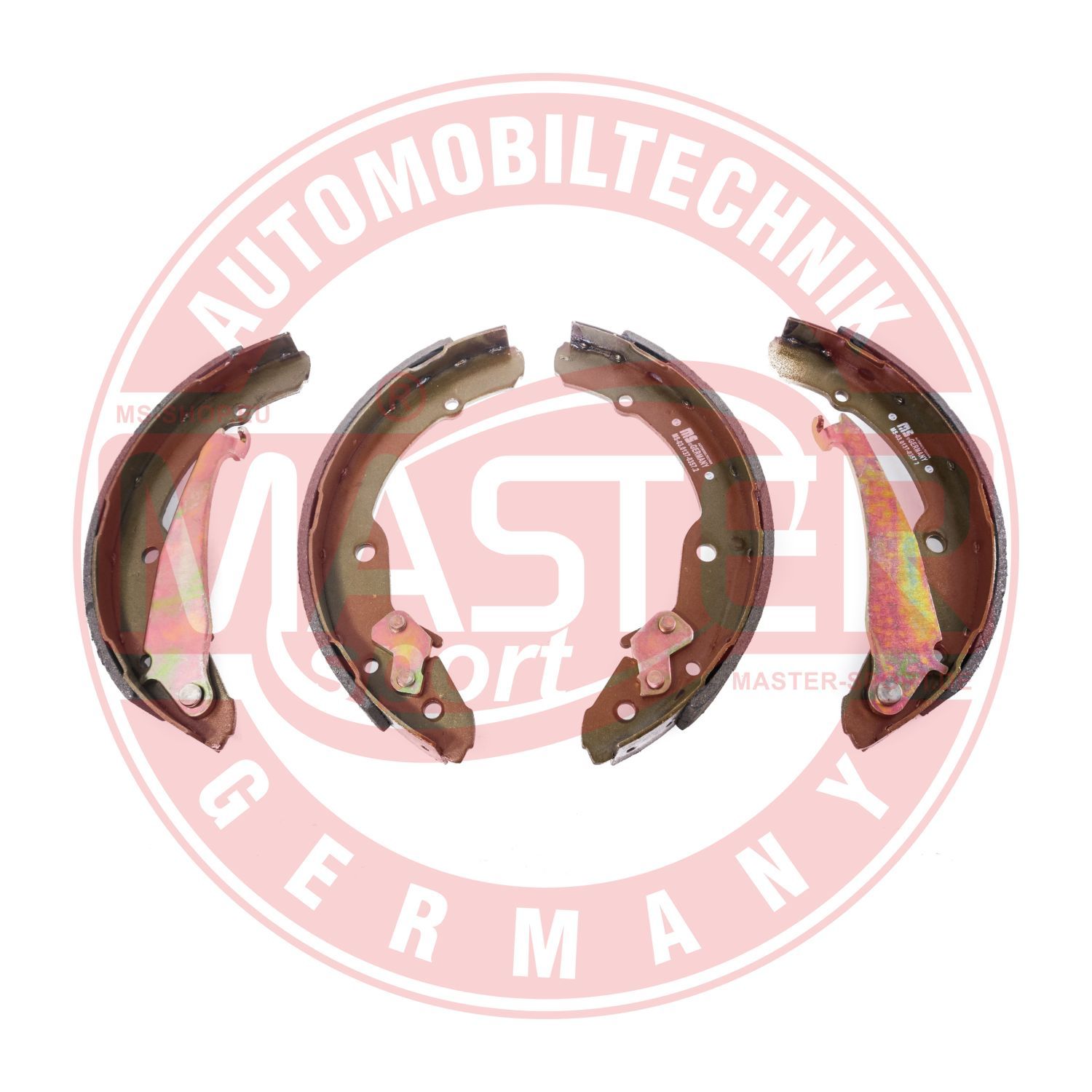 Zestaw szczęk hamulcowych MASTER-SPORT GERMANY 03013703572-SET-MS