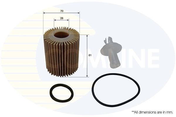 Filtr oleju COMLINE CTY11172