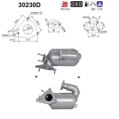 Katalizator AS 30230D