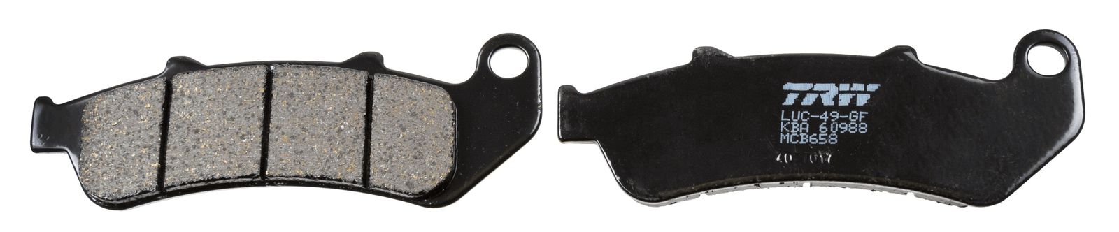 set placute frana,frana disc TRW MCB658