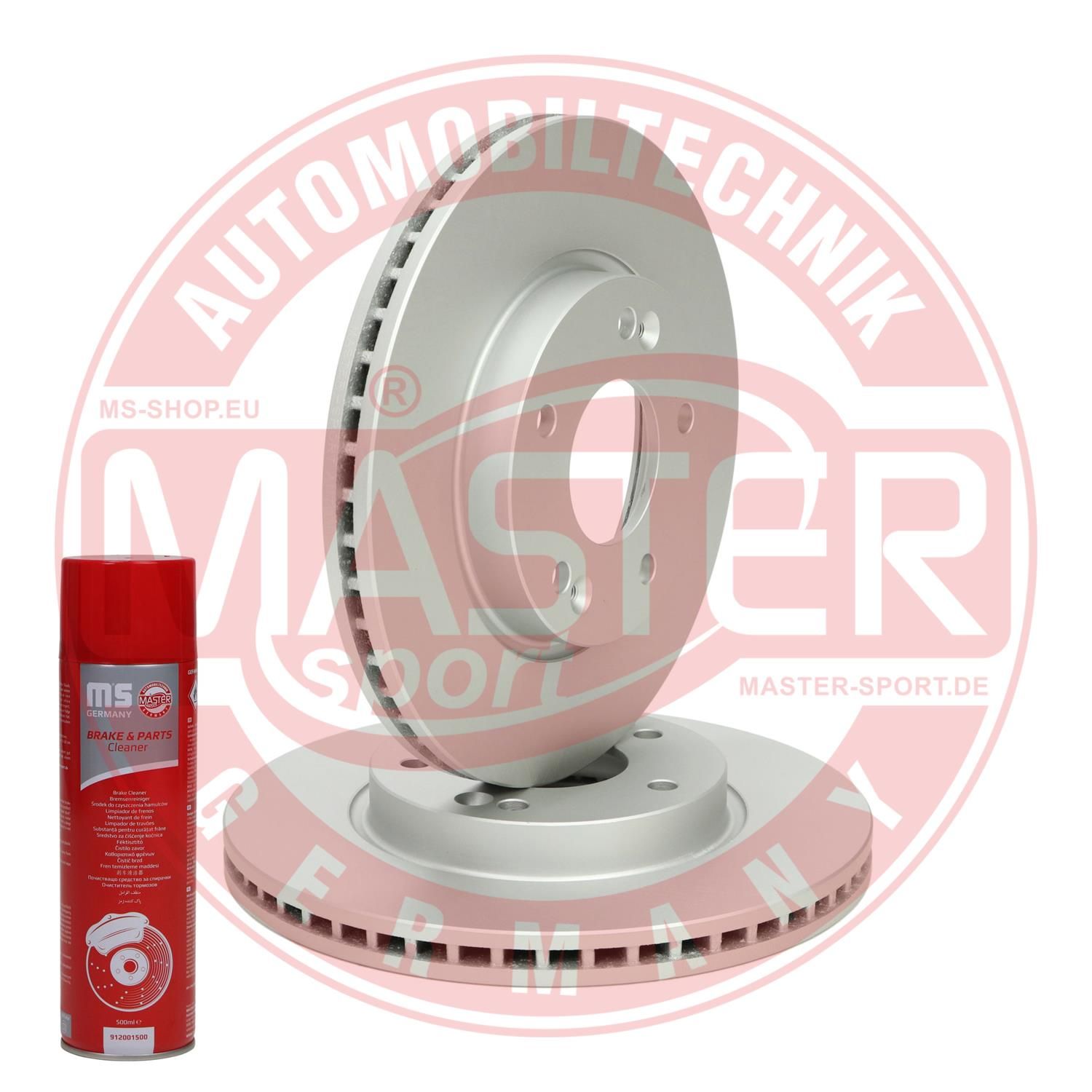Tarcza hamulcowa MASTER-SPORT GERMANY 24012301231PR-SET-MSP