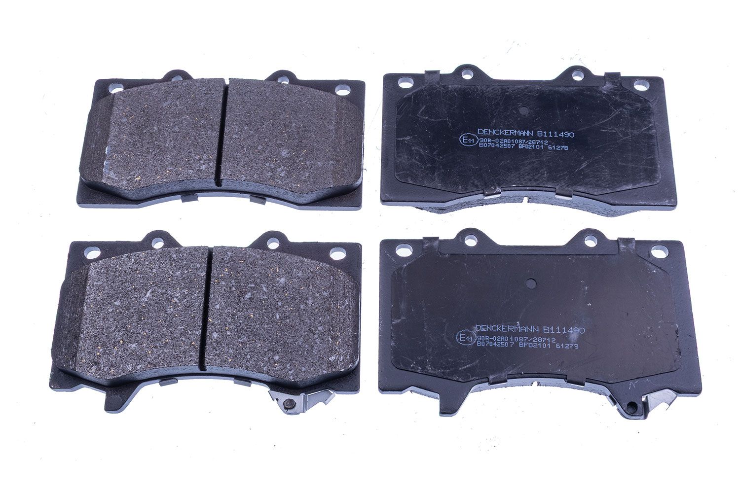 set placute frana,frana disc DENCKERMANN B111490