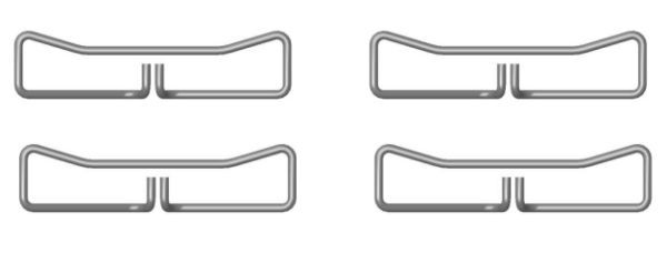 Set accesorii, placute frana TEXTAR 82511300