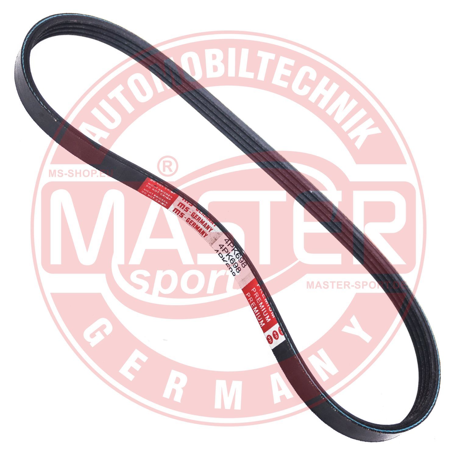 Pasek klinowy wielorowkowy MASTER-SPORT GERMANY 4PK695-PCS-MS