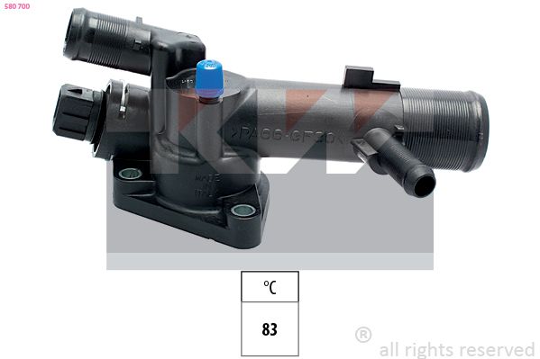 Termostat, środek chłodzący KW 580 700