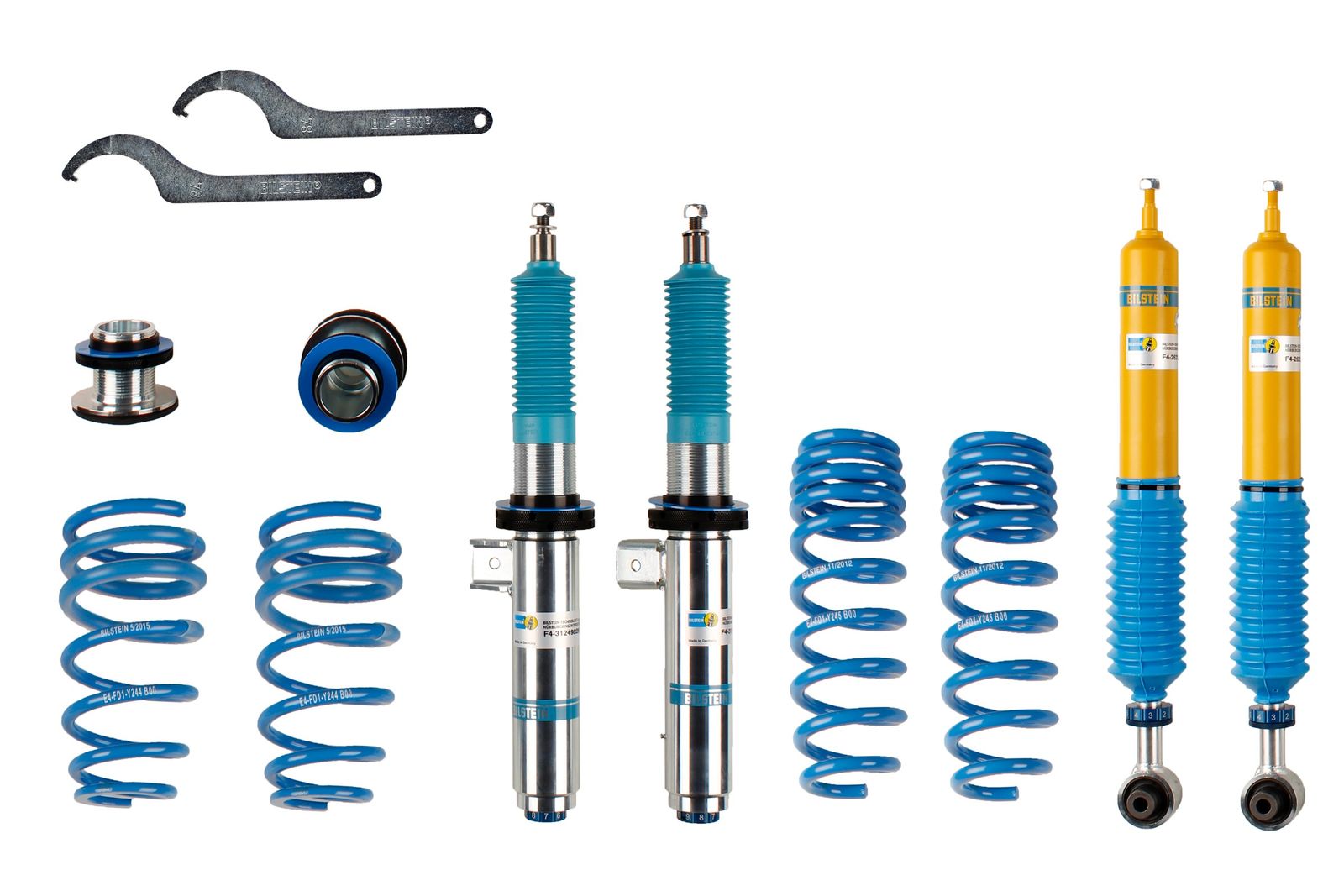 Set suspensie, arcuri elicoidale / amortizoare BILSTEIN 48-245463