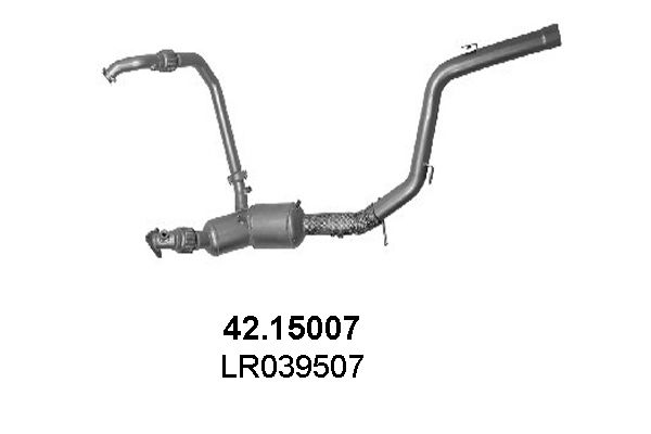 Filtru funingine/particule, sist.de esapament ASSO 42.15007