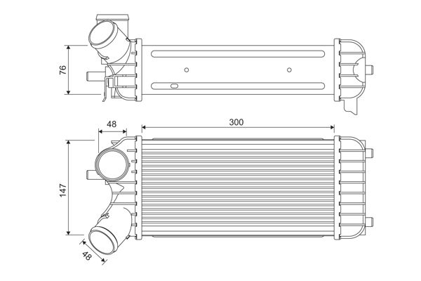 Kompressoriõhu radiaator