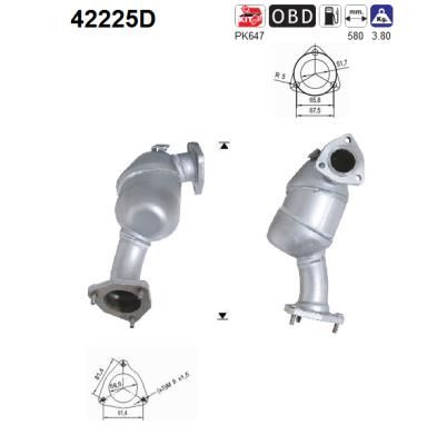 Katalizator AS 42225D