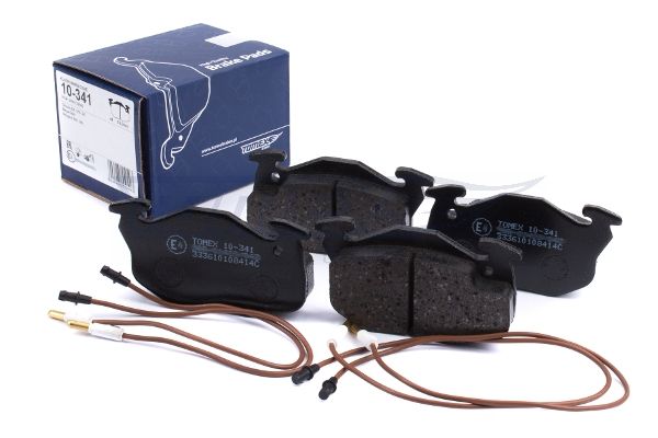 Levně Sada brzdových destiček, kotoučová brzda TOMEX Brakes 10-341