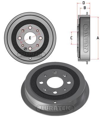 Juratek - Brake Drum
