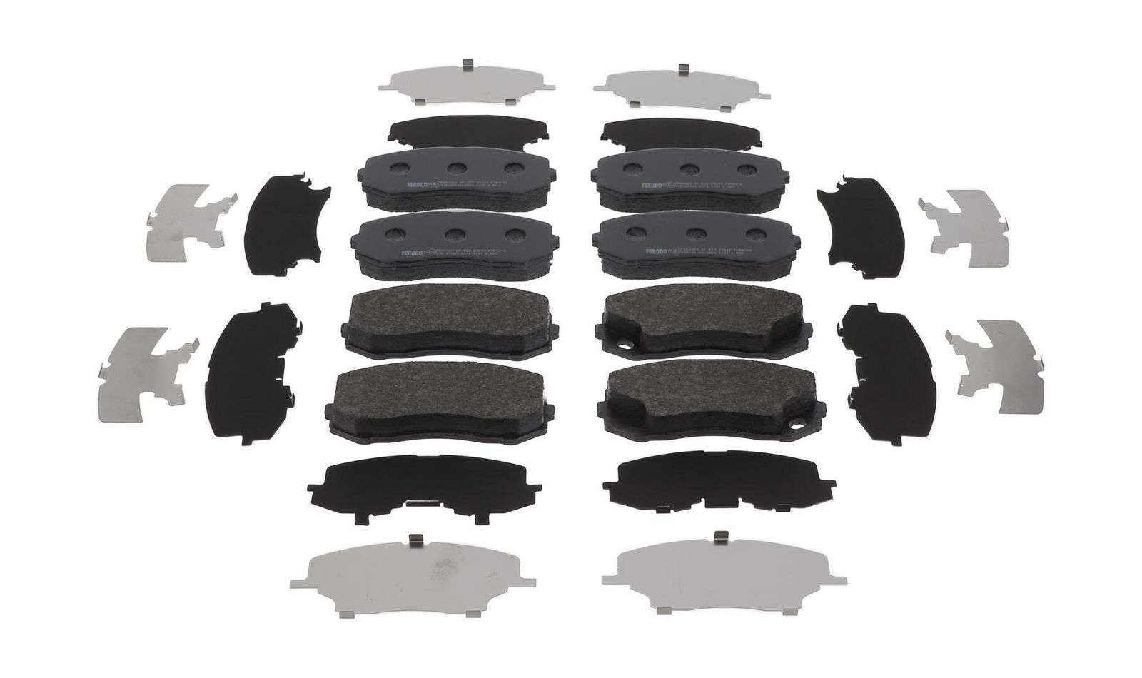 set placute frana,frana disc FERODO FVR4314