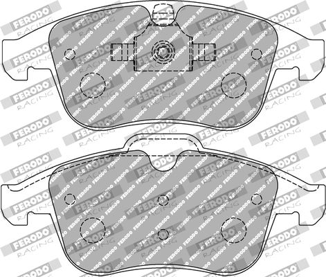 Zestaw klocków hamulcowych, hamulce tarczowe FERODO RACING FCP4249H