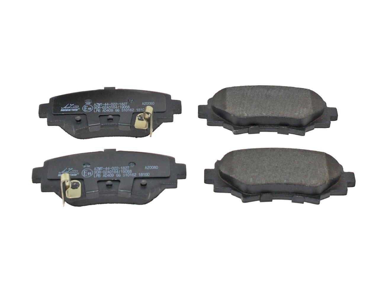V32-0237 KIT DE PLAQUETTES DE FREIN