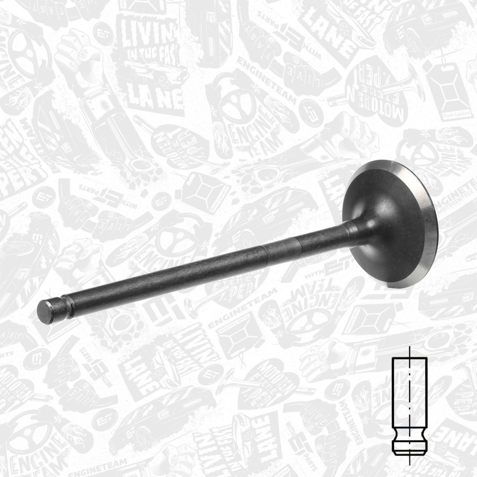 Supapa evacuare ET ENGINETEAM VE0113