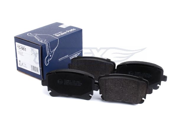 Levně Sada brzdových destiček, kotoučová brzda TOMEX Brakes 13-961