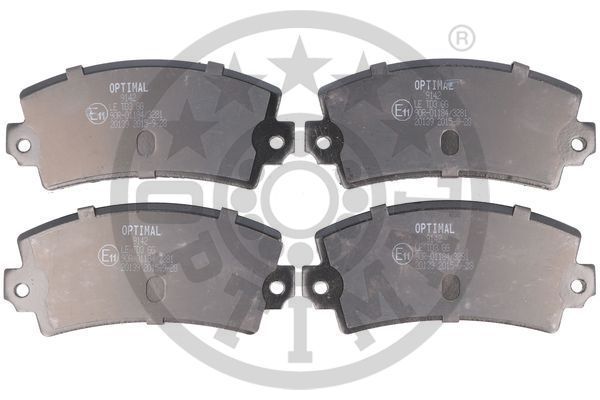 Zestaw klocków hamulcowych, hamulce tarczowe OPTIMAL BP-09142