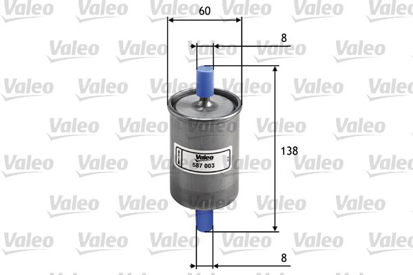 Palivový filter VALEO 587003